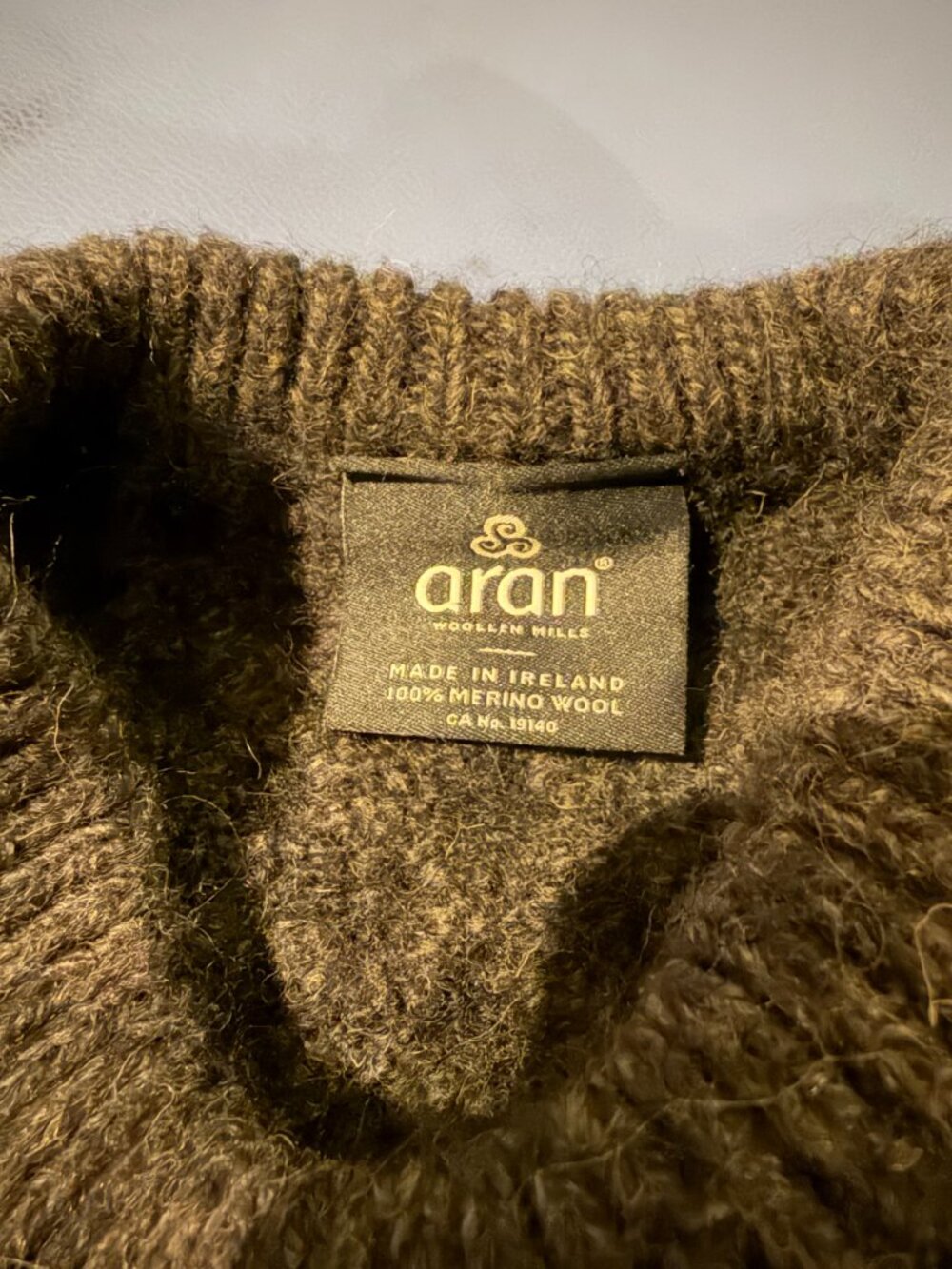 Shrunken merino wool sweater - Picture 5 of 5